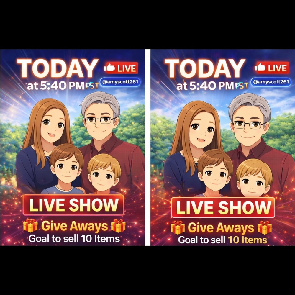 Family Live Show Poster